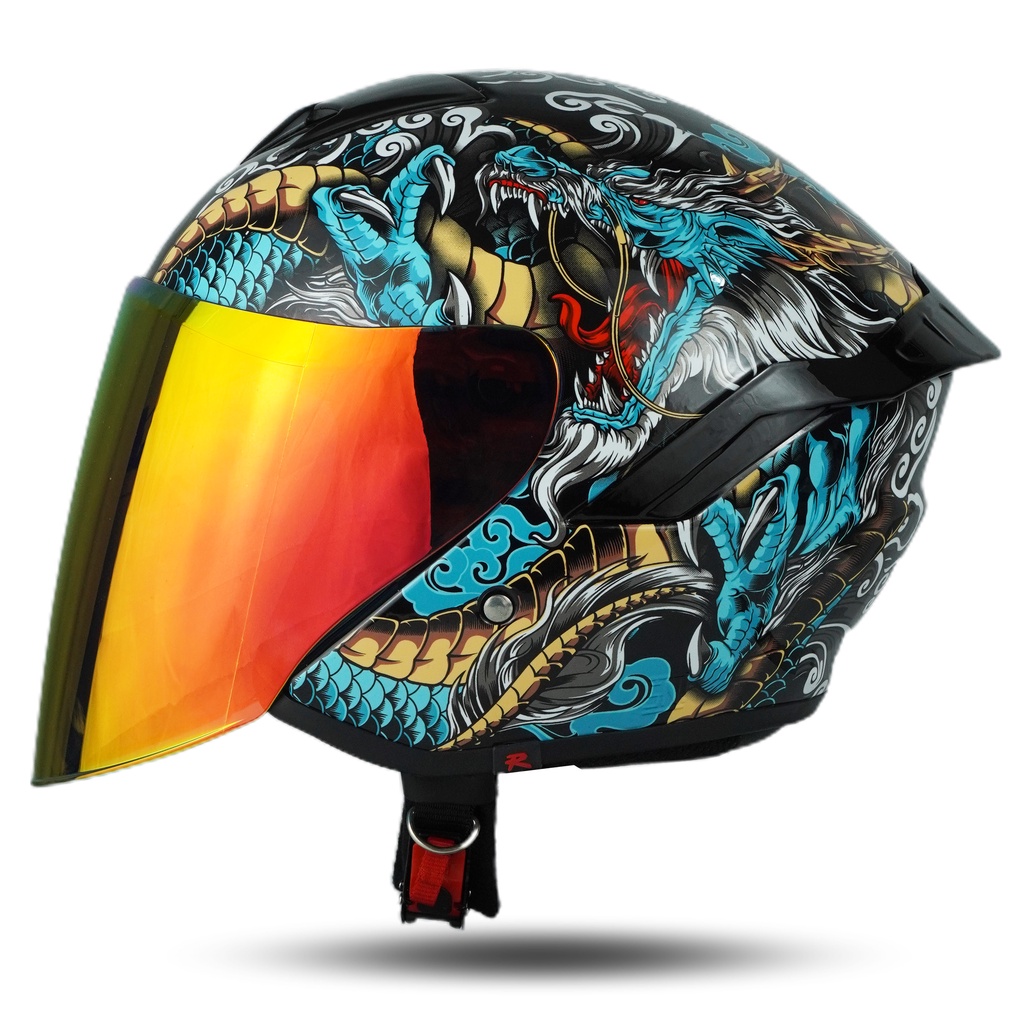 Helm Rsix Xpro Viral Motif Dragon