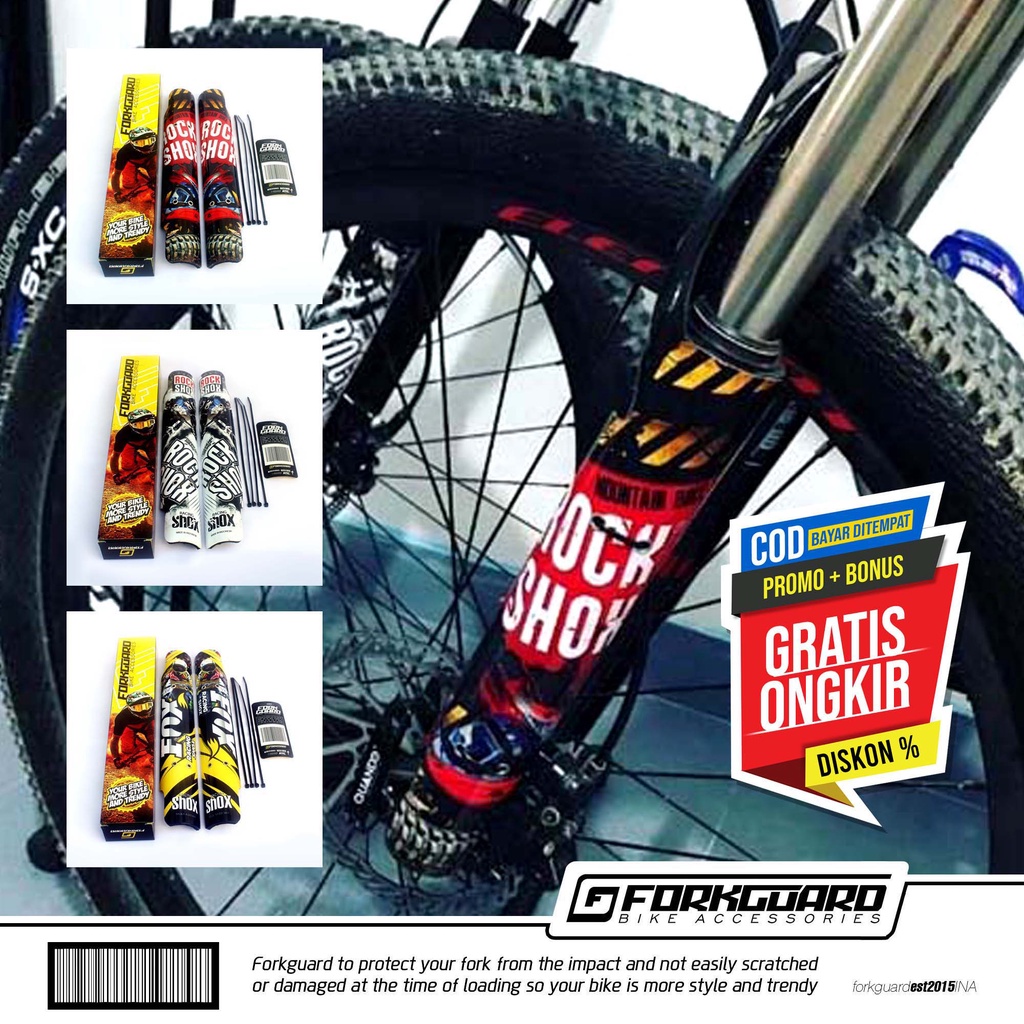 Pelindung Fork Sepeda Mtb / Fork Guard Sepeda Mtb / Fender Sepeda Mtb