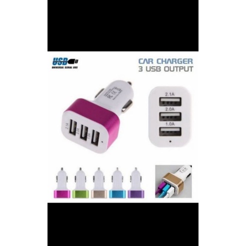 MINIGO CASAN MOBIL DAN MOTOR NMAX BESI 3USB / BATOK SAVER BESI 3USB VIBOX SM-04 + PACK