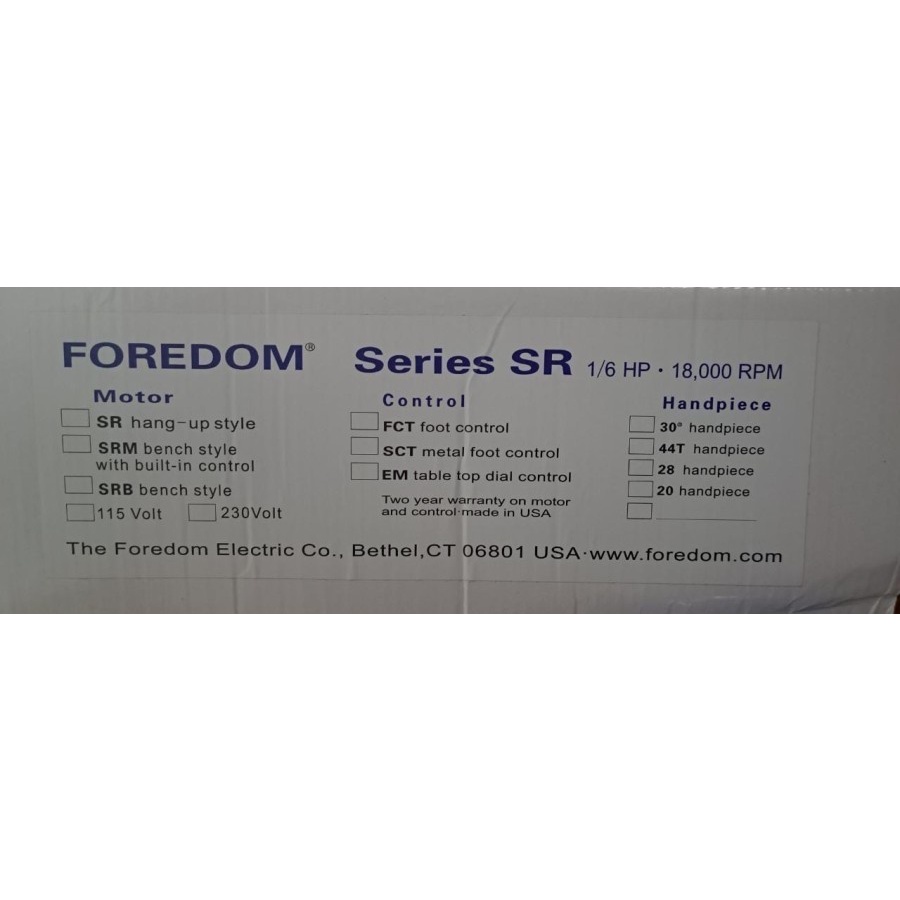 Bor Gantung Foredom SR | Bor Grafir / Tuner Foredom SR 2 arah 1/6 HP