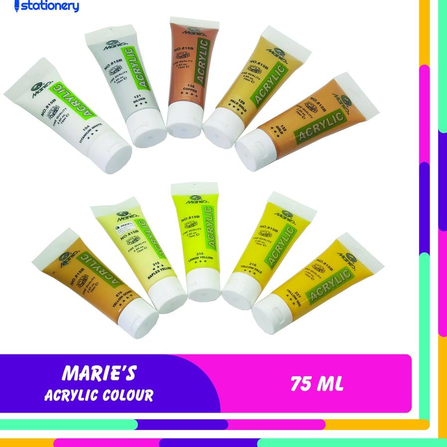 

■■■ MARIES ACRYLIC COLOUR 75 ML / CAT ACRYLIC MARIES 75 ML