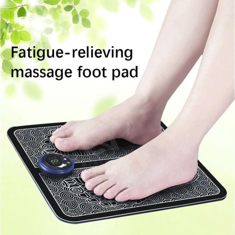 EMS Foot Massager Alat Pijat Kaki Elektrik Foot Mat USB / Bantalan Pijat Kaki EMS Foot Massage / Alat Electric Pijat Kaki Praktis Japan Original