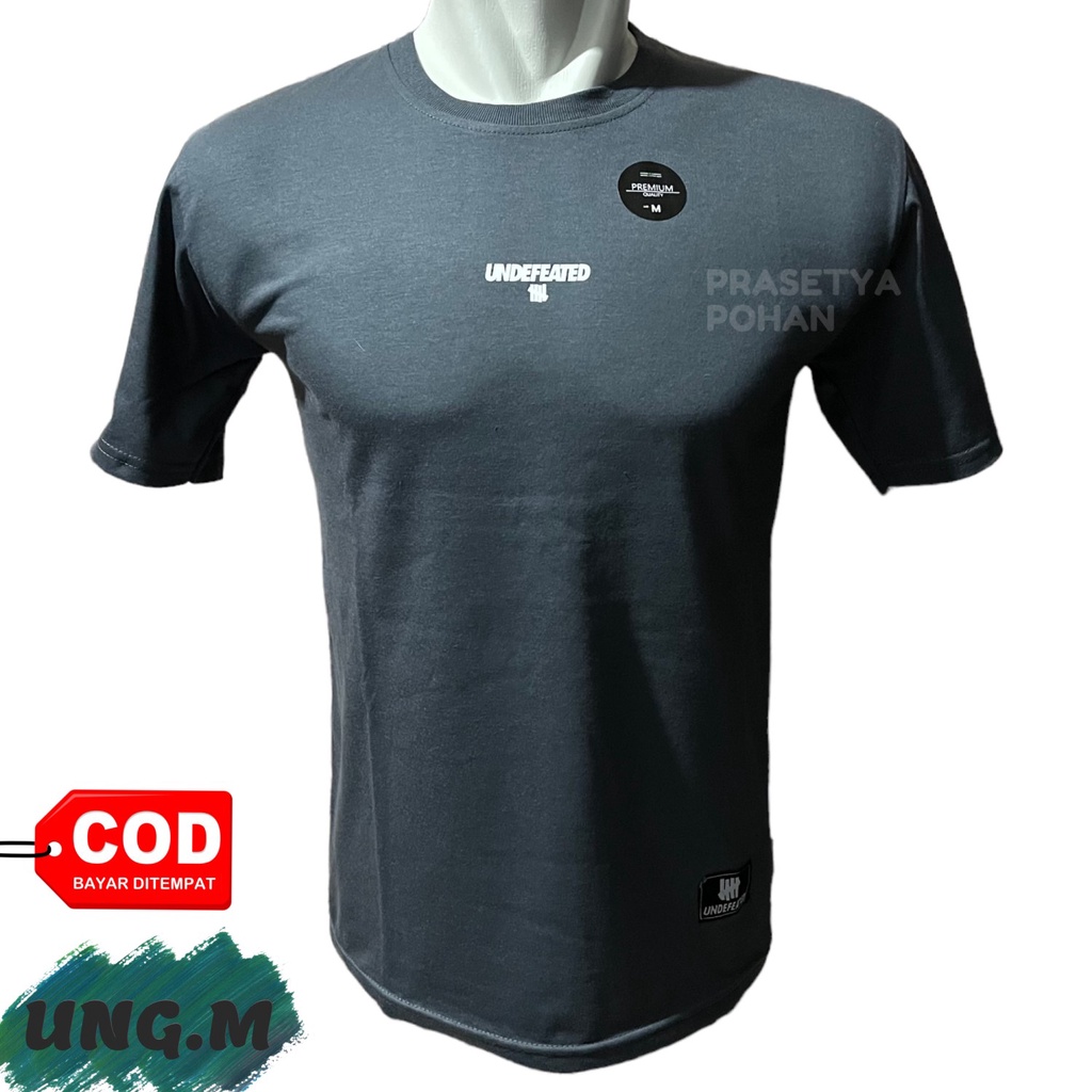 Men's T Shirts Cotton Combed - Kaos Pria Berbahan Katun WHITE