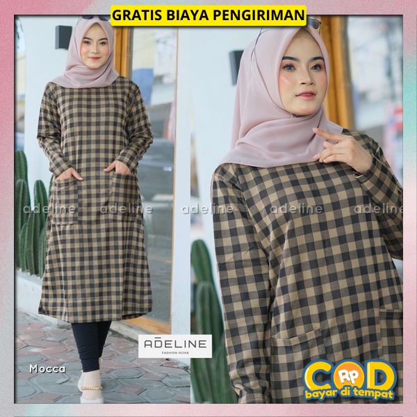 Tunika Dress Model Terbaru Deres Tunik Remaja Wanita Buju Tunix Estetik Bsju Tnik Elegan Dan Mewah B