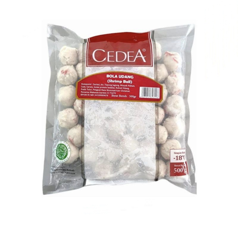 

Cedea Bola Udang 500grm Bakso Udang