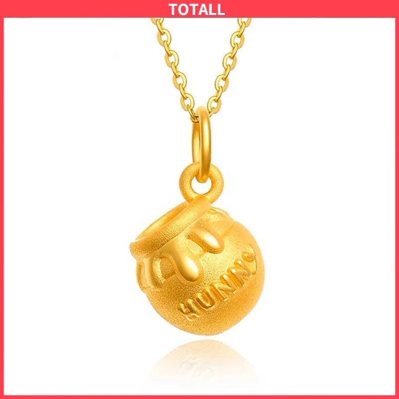 COD Kalung Winnie-the-Pooh Alloy Bahan Kartun Lucu Korea Gaya Aksesori Fashion-Totall