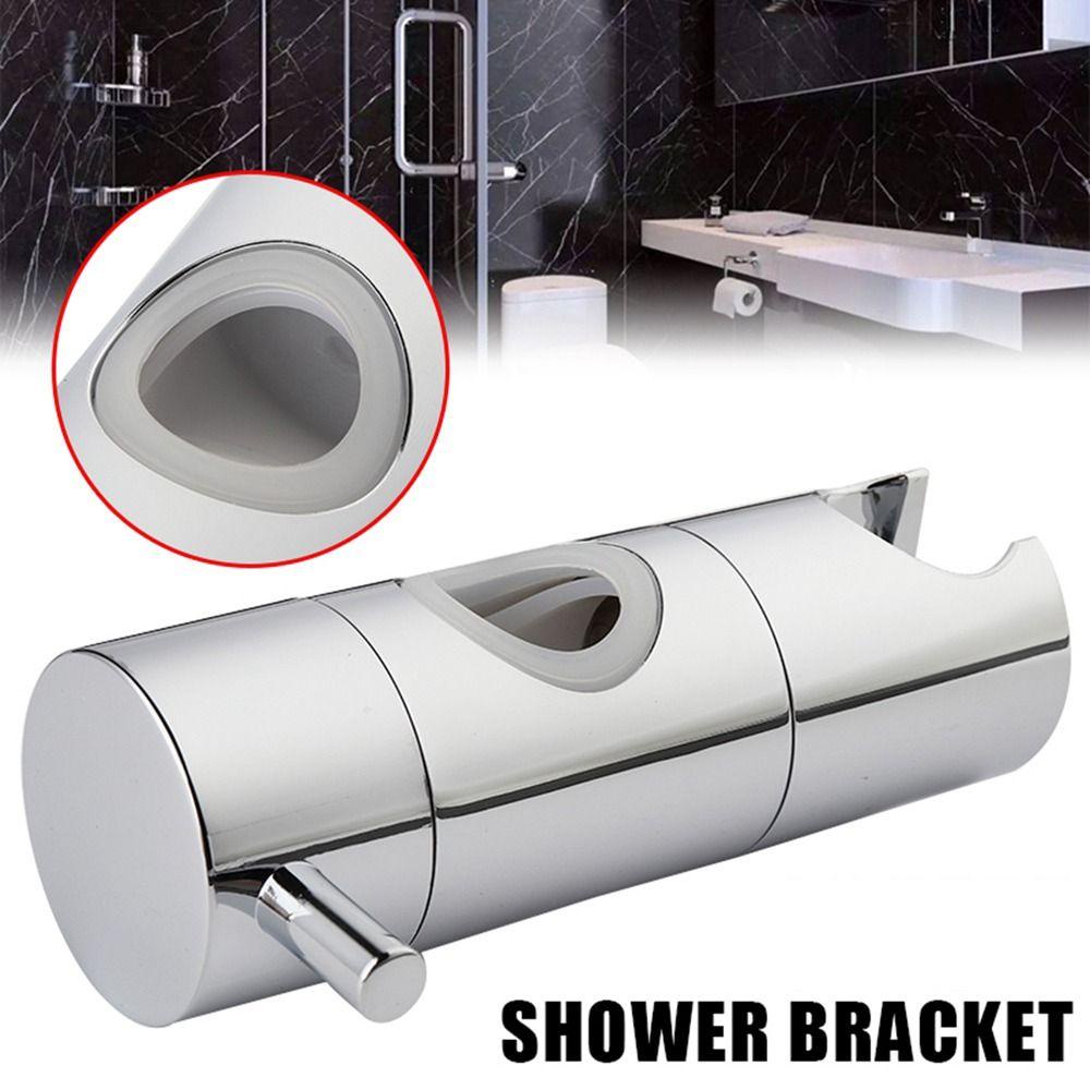 [Elegan] Shower Head Holder 1Pcs Kualitas Tinggi Universal Kamar Mandi Adjustable Riser Rel Praktis Slider Holder