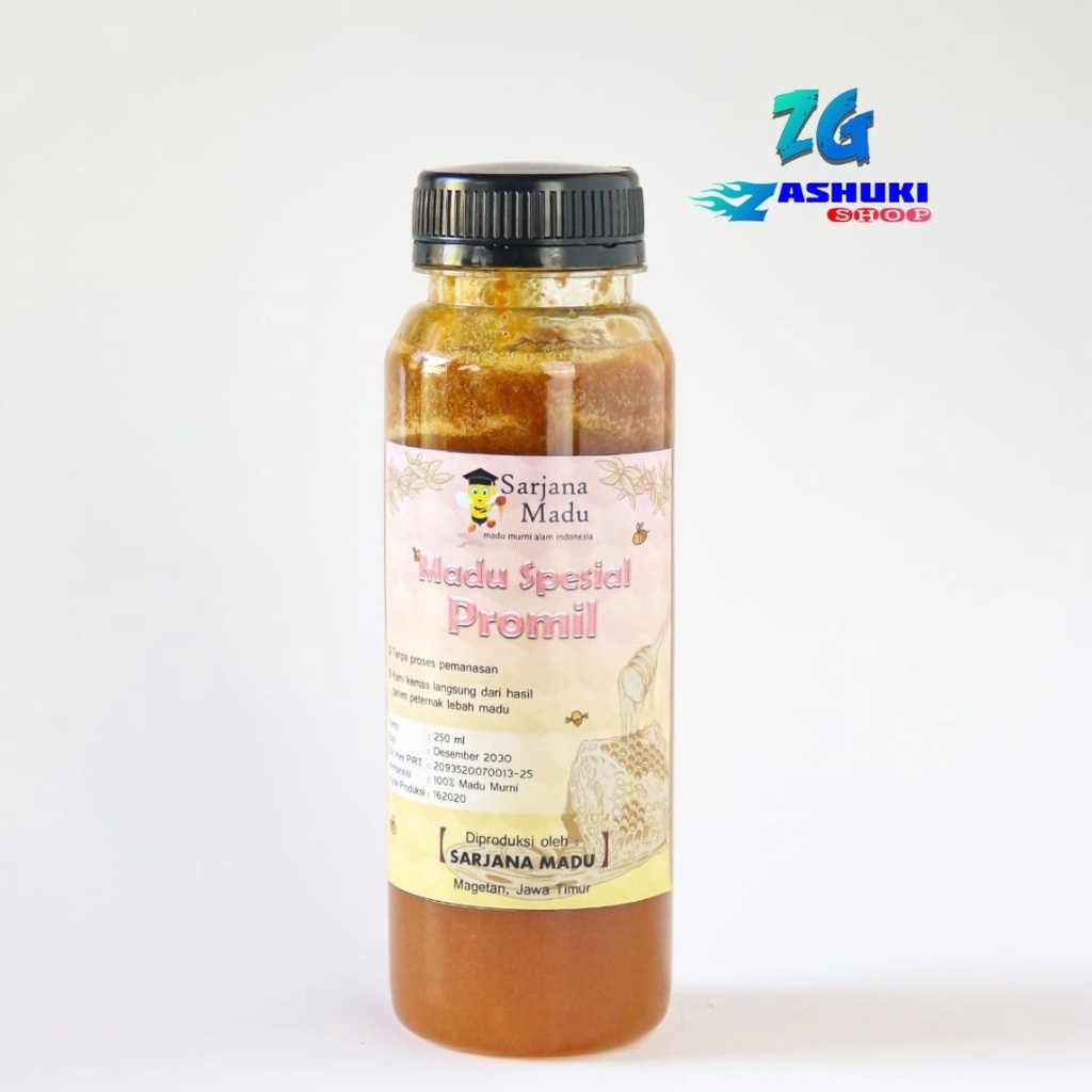 

(ZG-SM40) Madu Spesial Promil, Madu Asli Untuk Promil 250 ml