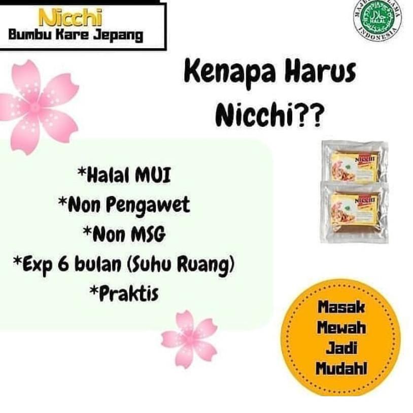 

➽Best Produk❅➽ Nicchi Bumbu Kare Ayam Jepang - Bumbu Kari Ayam Jepang 100g 49 ❆