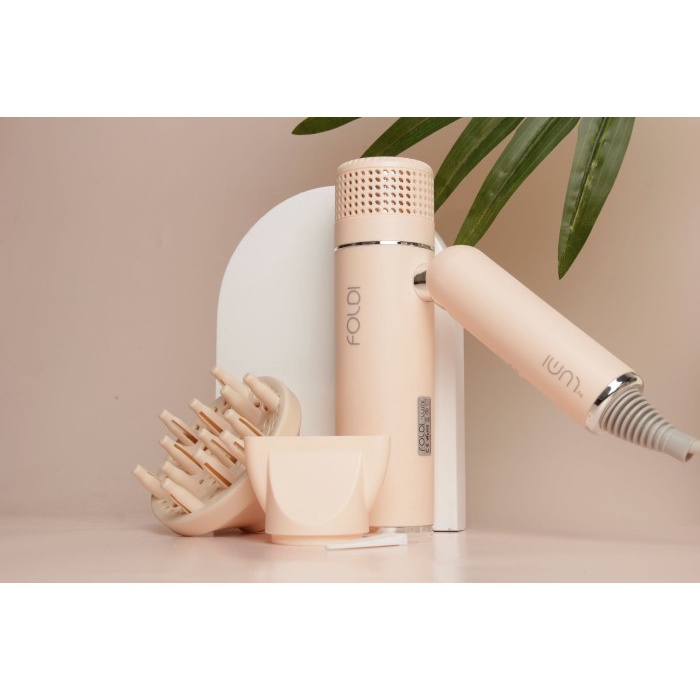 Lumi Hairdryer Foldi Peach