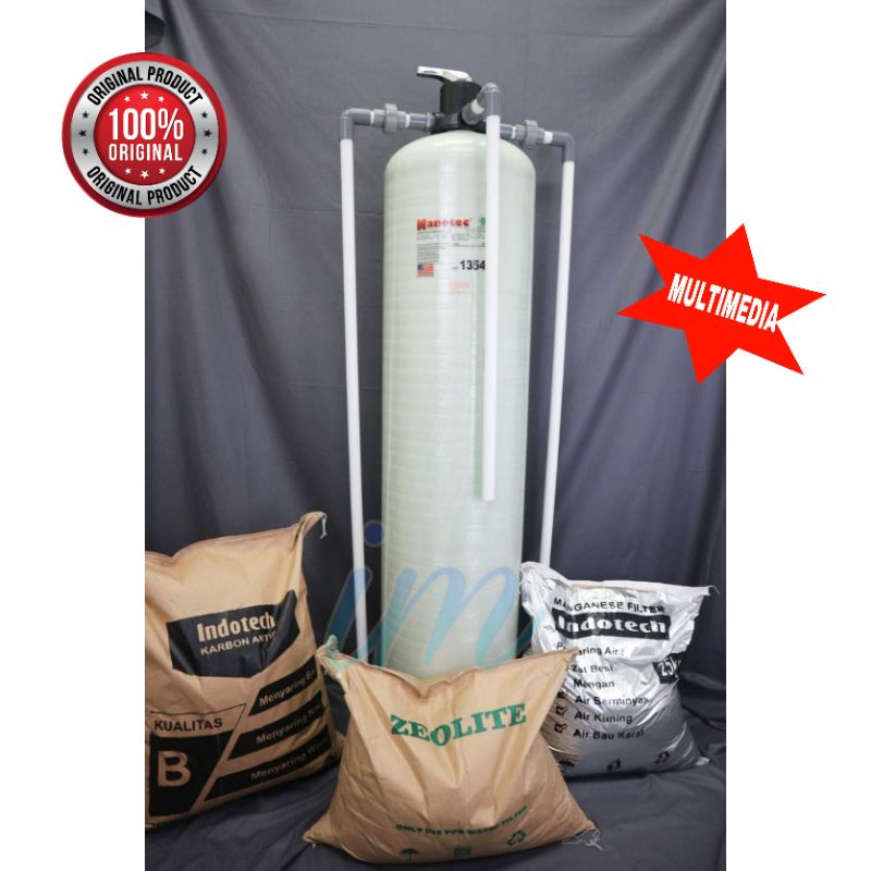 Jual FILTER AIR PDAM/SUMUR BOR/FILTER RUMAH TANGGA/AIR COKLAT/KERUH/BAU