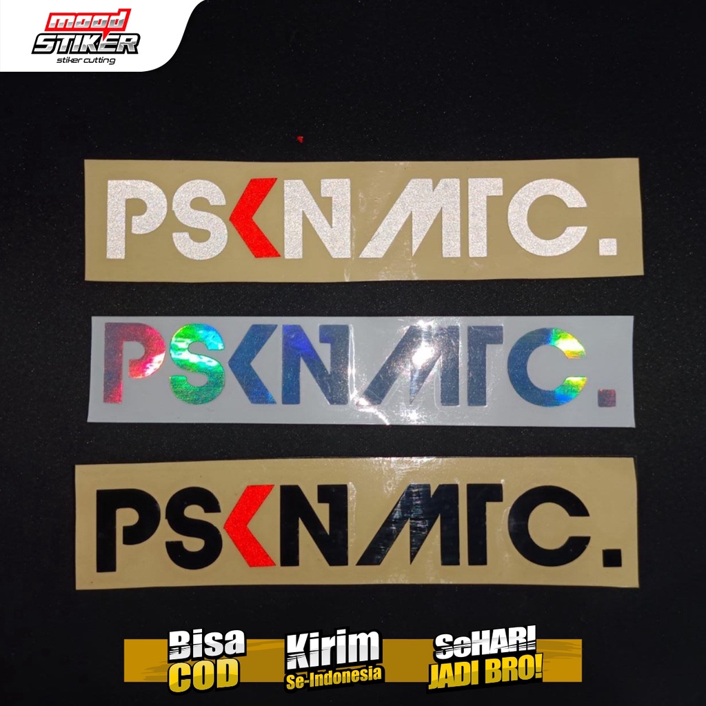 Stiker Cutting Pasukan Matic / Pasukan Metik / PSKN MTC
