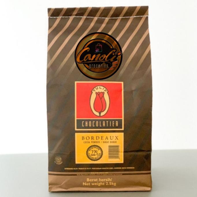 

Coklat Bubuk Tulip 2.5Kg | Bordeaux Cocoa Powder | Chocolatier