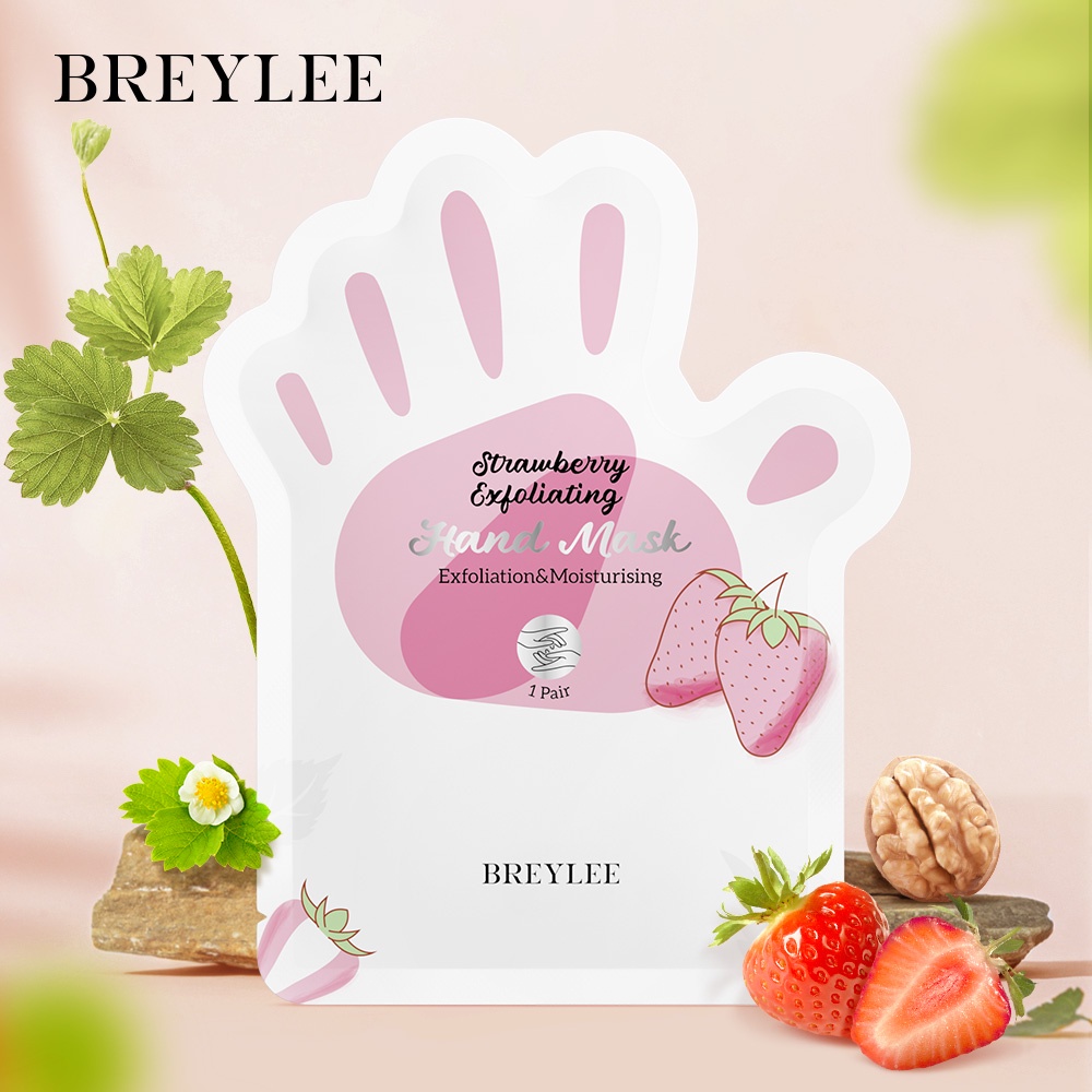 BREYLEE Masker Tangan Hand Mask Peeling Exfoliating Treatment Masker Tangan Breylee Moizturizing Hand Mask