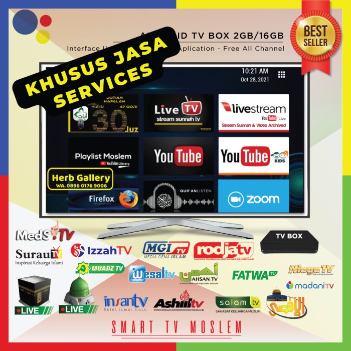 akhyar tv, rodja tv, wesal tv, insan tv, ahsan tv, quran, murottal - Jasa Services TERBAIK