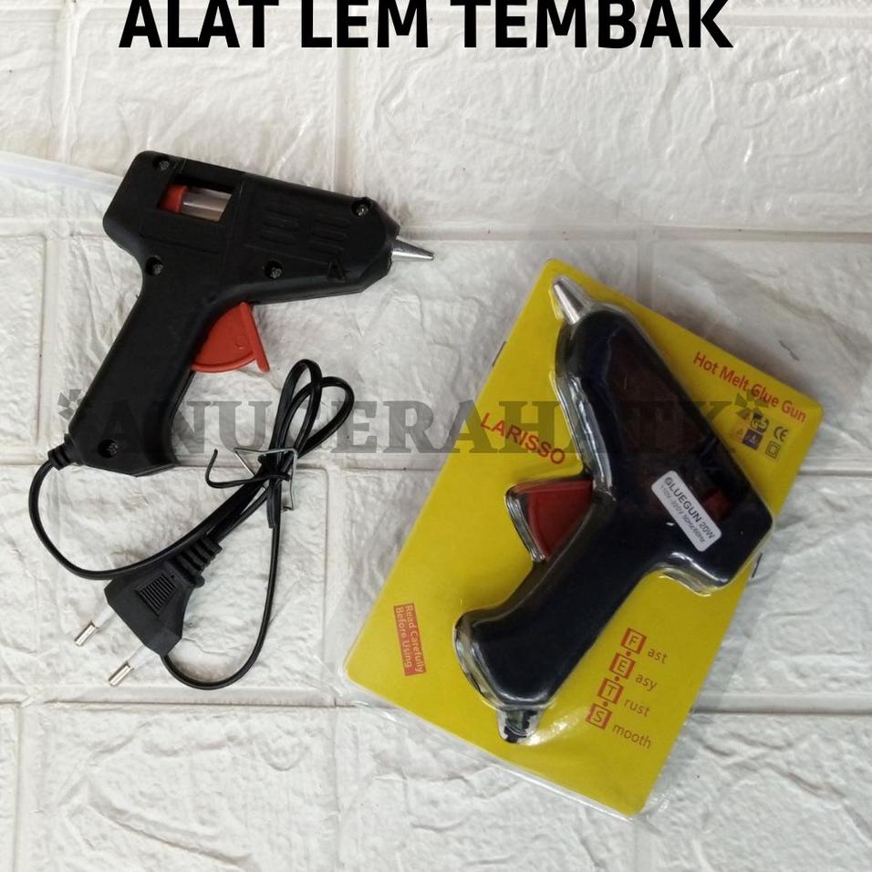 

ヸ Alat Lem Tembak Kecil Glue Gun Stick Cair 20W €