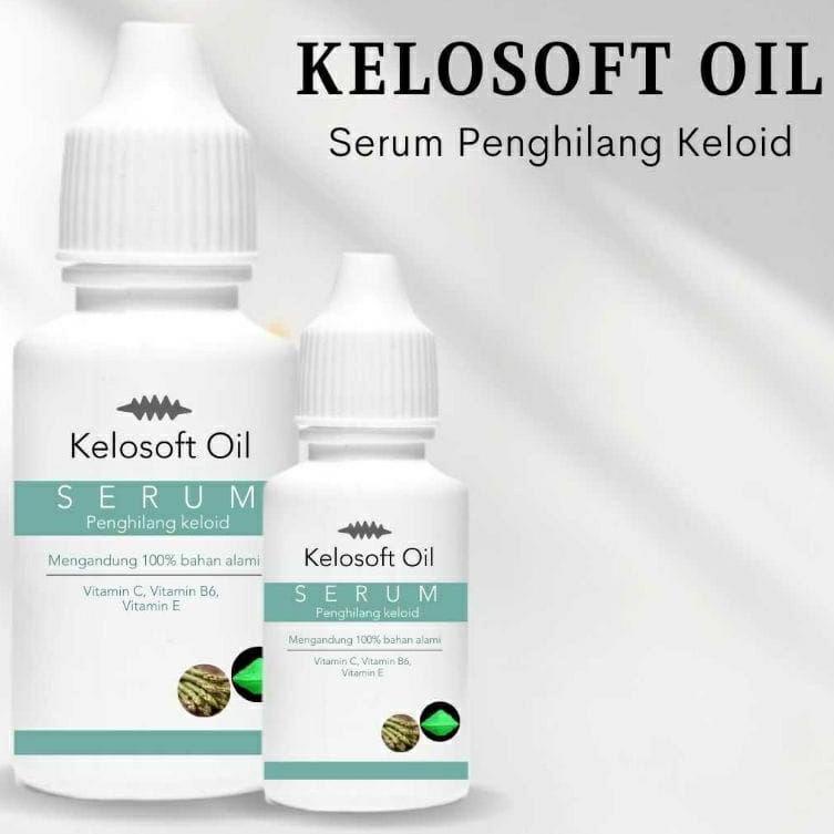 [KODE W9859] SERUM PENGHILANG KELOID AMPUH KELOSOFT OIL ORIGINAL