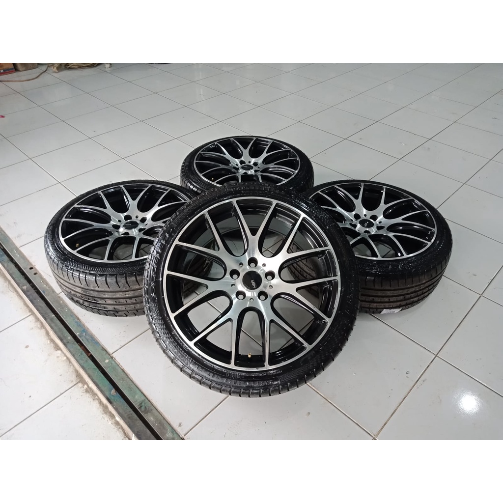 Pelek Mobil Second HSR Radix Ring 19 Baut 5x114 Ban 235 40 R19