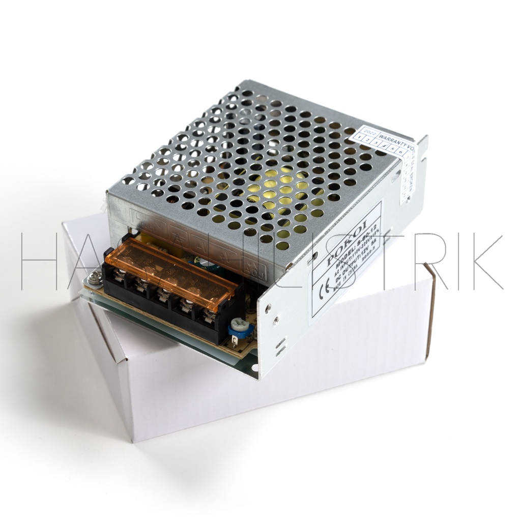 Trafo 5A60w/10A120w/ 20A250w /adaptor (ADAPTOR BESI) power supply 12V CCTV LED Strip