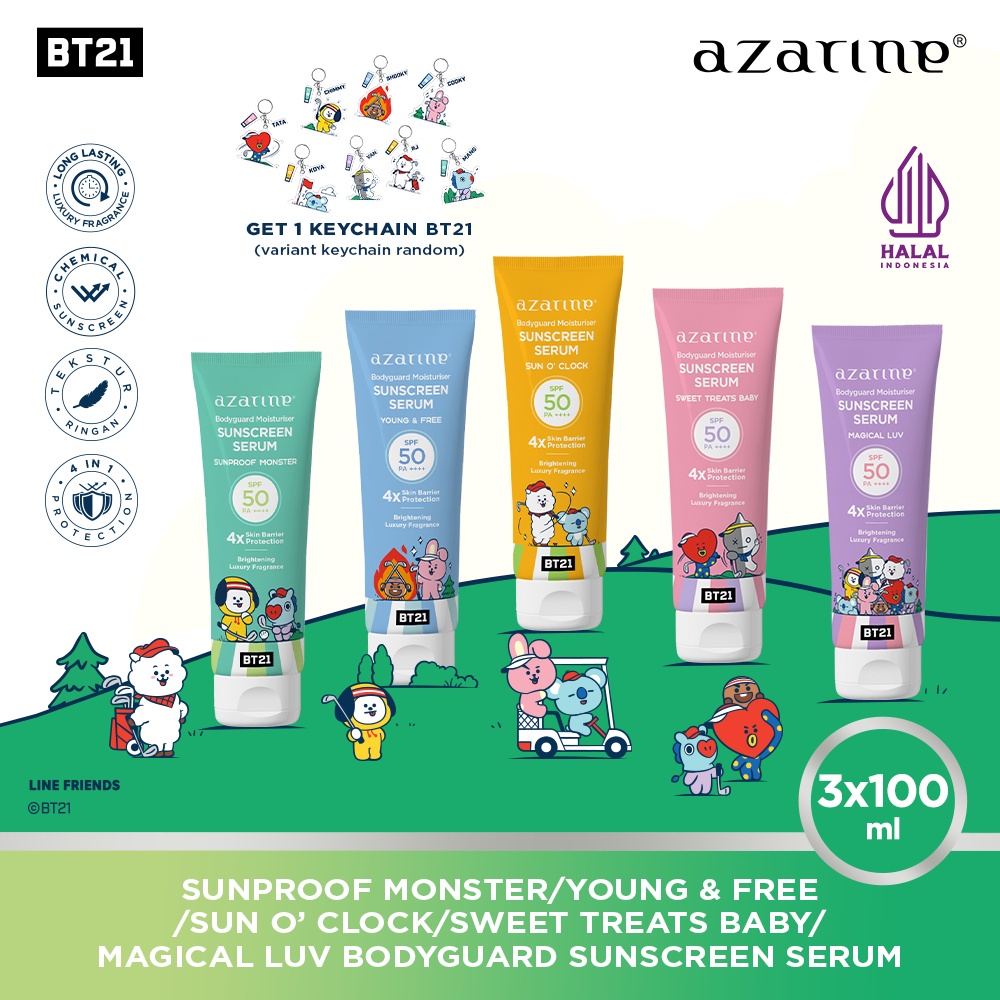 Azarine Body Guard Moisturizer Sunscreen Serum