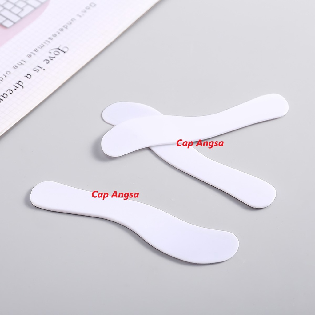 SCRAPER PERONTOK BULU DEPILATORY CREAM SPOON MASK BODY HAIR REMOVAL SCOOP WAX SPATULA PLASTIK