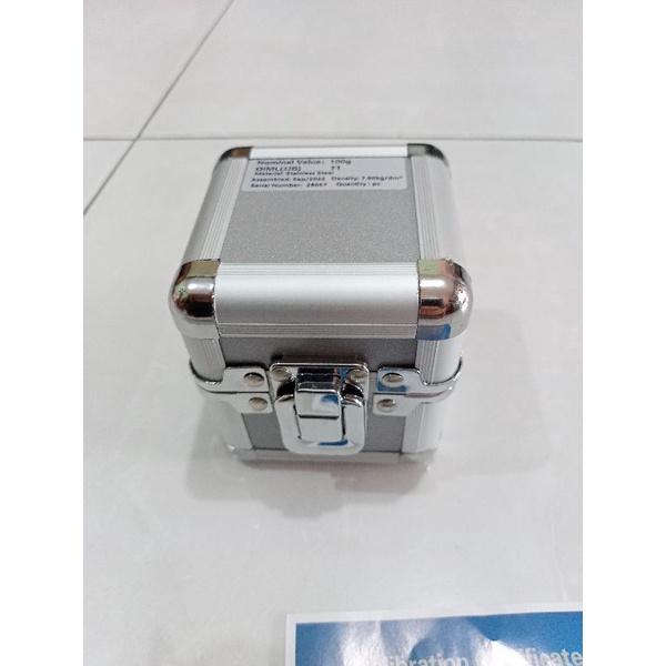 Batu Timbangan F1 100 gr / Anak Timbangan F1 100gr stainless