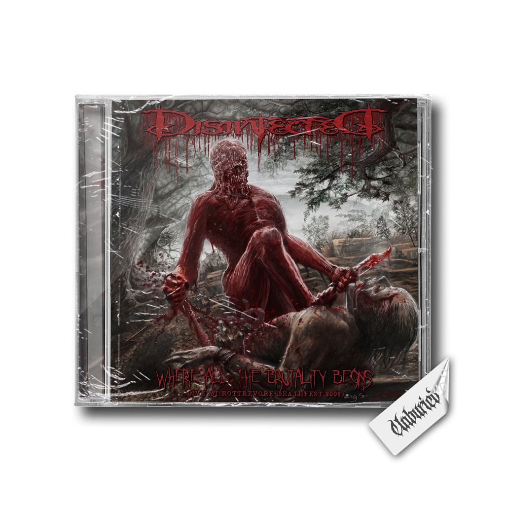 Compact Disc - Disinfected - Where All the Brutality Begins - Regular