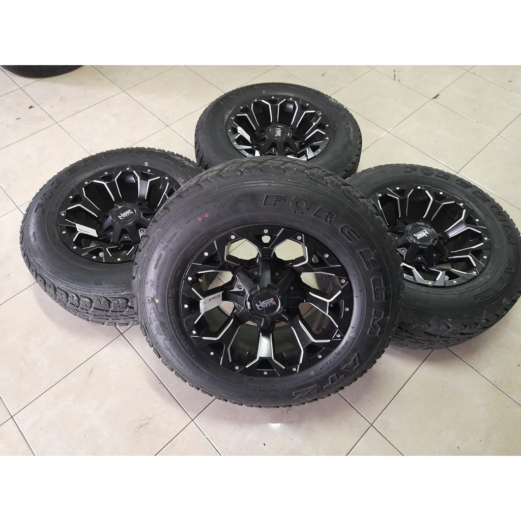 Velg Mobil offroad Ring 16 Baut 5 GOKU HSR 16X8 5X114,3 BAN 235 70 R16