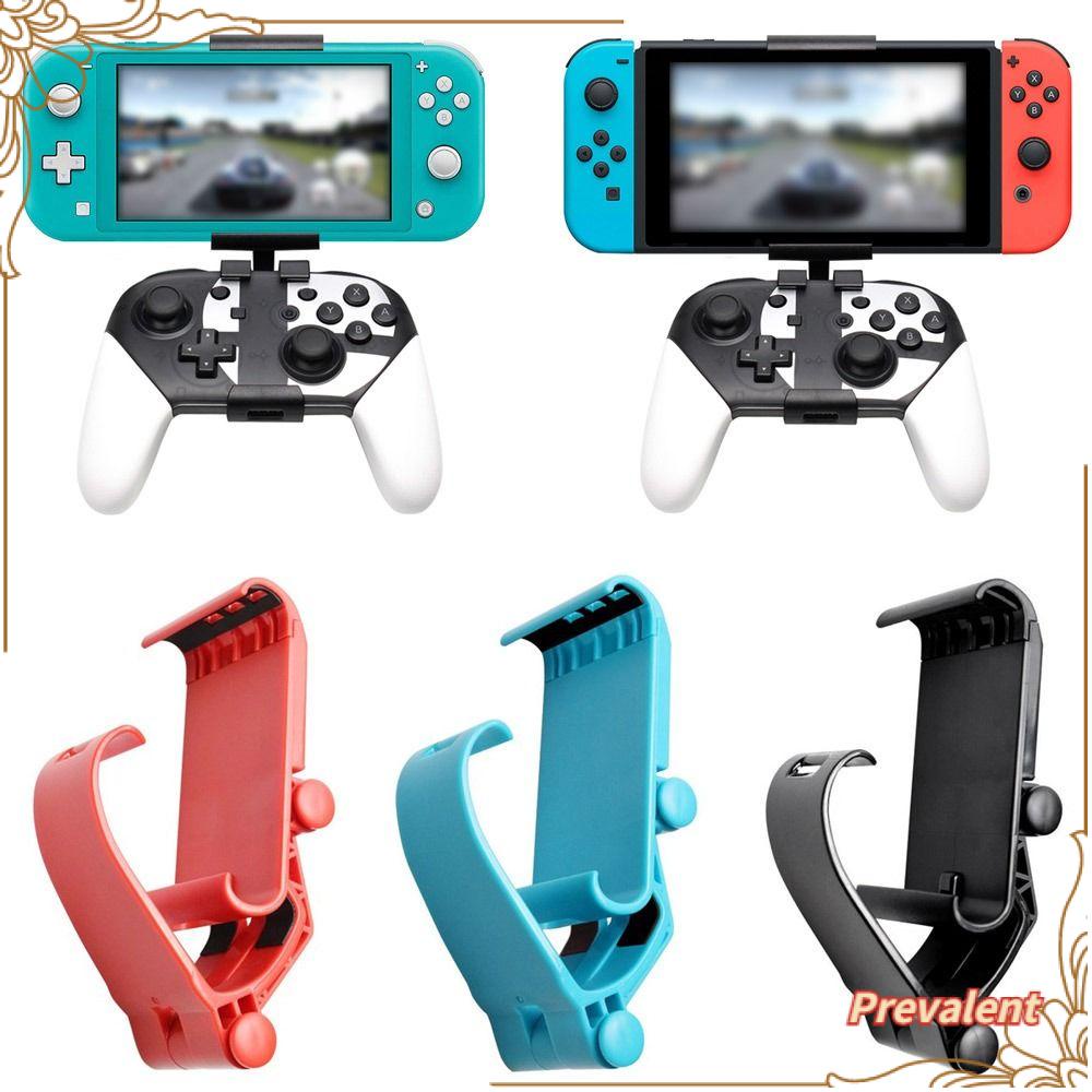 Preva Game Controller Mount Adjustable Bracket Untuk Nintendo Switch Gamepad Clip