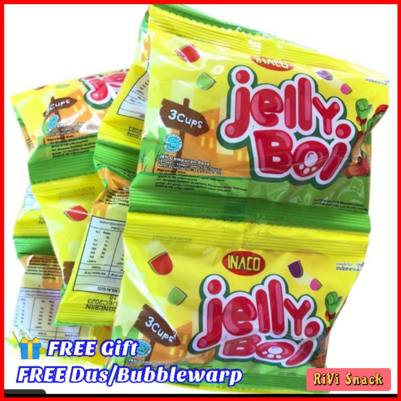 

[PROMO] INACO JELLY BOI 33gr ANEKA JELLY SNACK HAMPERS ULTAH