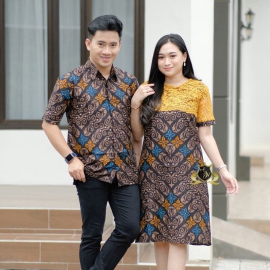 Baju Batik Wanita Modern Atasan Tunik Batik Kerja Kantor Wanita Dress Batik Seragam Batik M L XL XXL