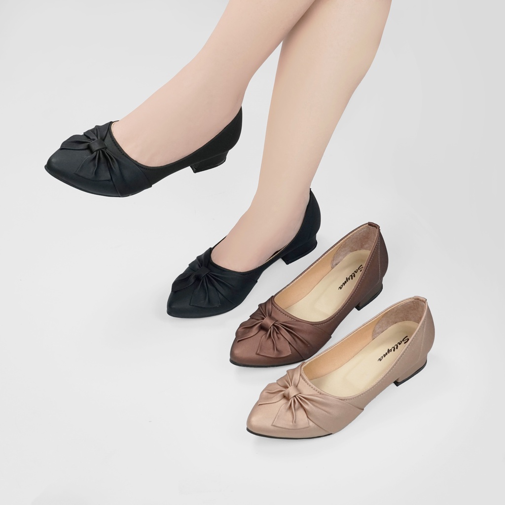 Sepatu Heels Kerja Wanita 3 cm - Adelia