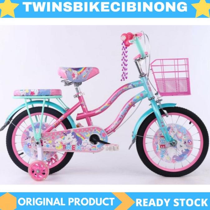 Sepeda Anak 18 Trex Unicorn #Original