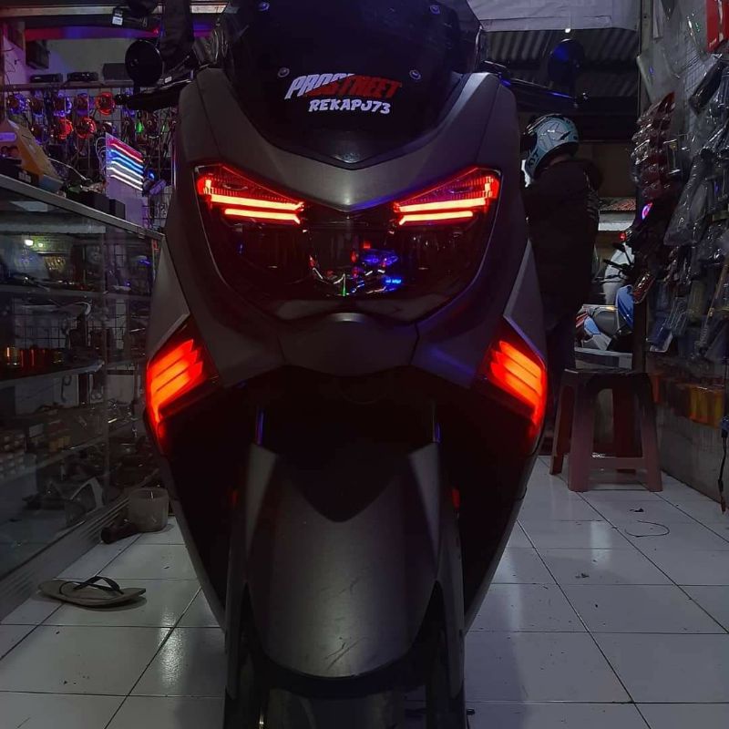 LAMPU ALIS 30CM TIDAK BINTIK MOTOR BEAT MIO VARIO SCOOPY AEROX NMAX PCX LEXI DLL