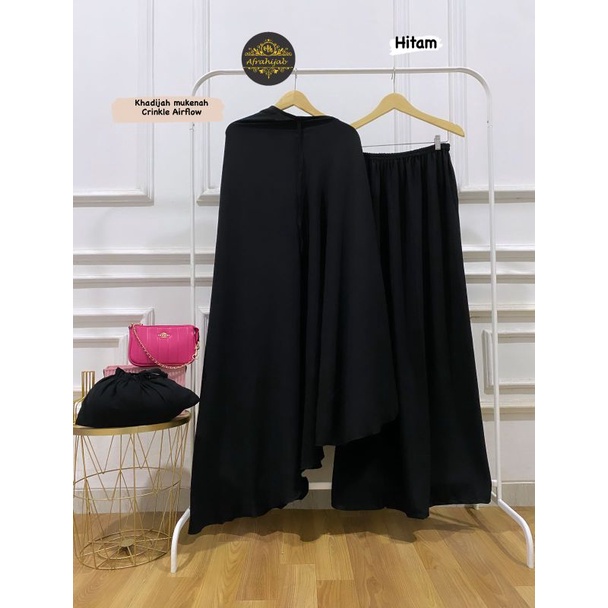 NEW MUKENAH TRAVELLING KHADIJAH // CRINKLE AIRFLOW