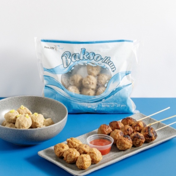 BeeJay Chef Baso Ikan 500 gram Pentol Rebus Goreng Asli Ikan