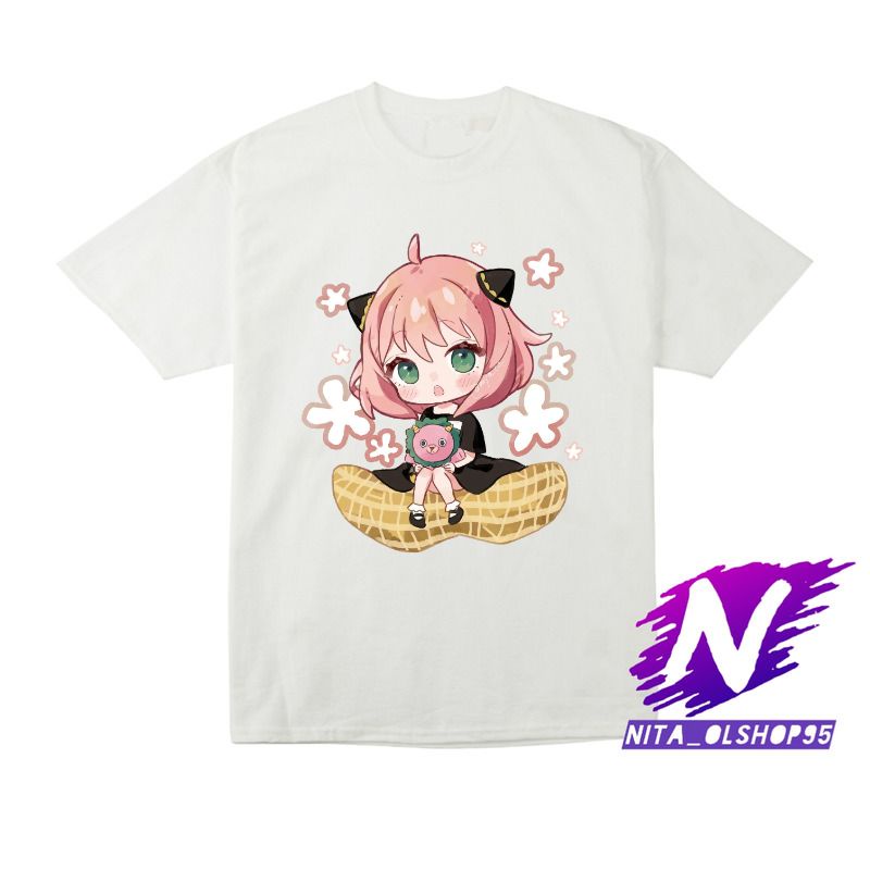 ANYA FORGER kaos anak chibi anya lucu