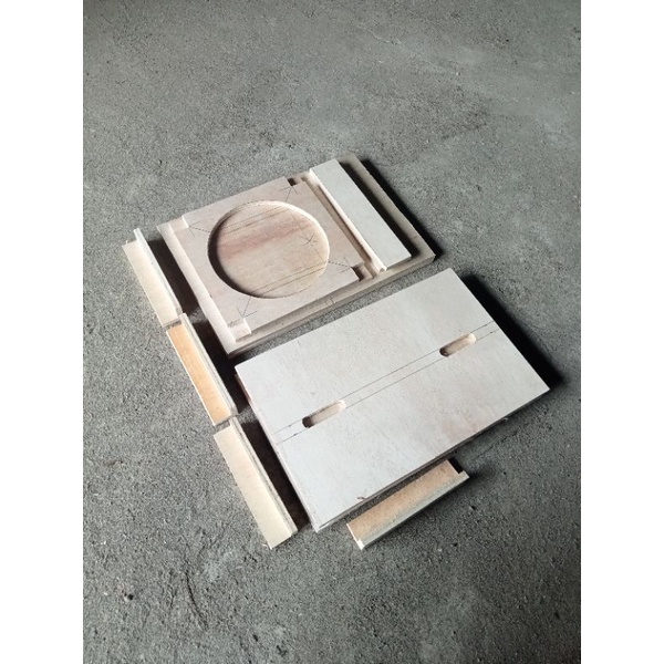 potongan box planar single 6 inch tinggal rakit