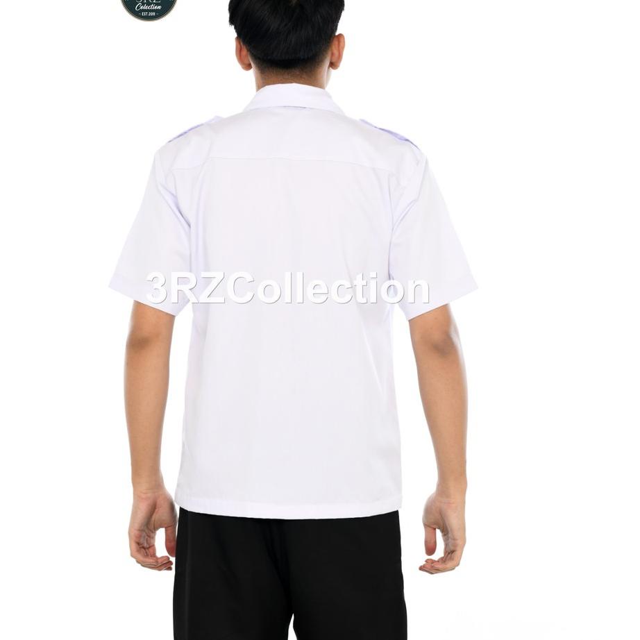 Baju Seragam Putih PNS Pria Kemeja Putih PNS Pria Baju PNS Putih Pemda Cowok Seragam PNS Putih Pns A