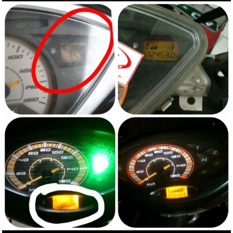 Polaris LCD speedometer Supra 125 lapisan lcd speedometer supra x125 lcd karisma