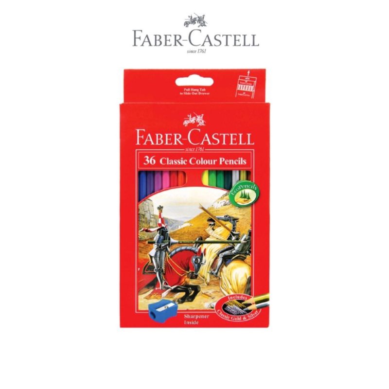 

Pensil 36 Warna Panjang Faber Castell 115856 Classic Colour Pencils