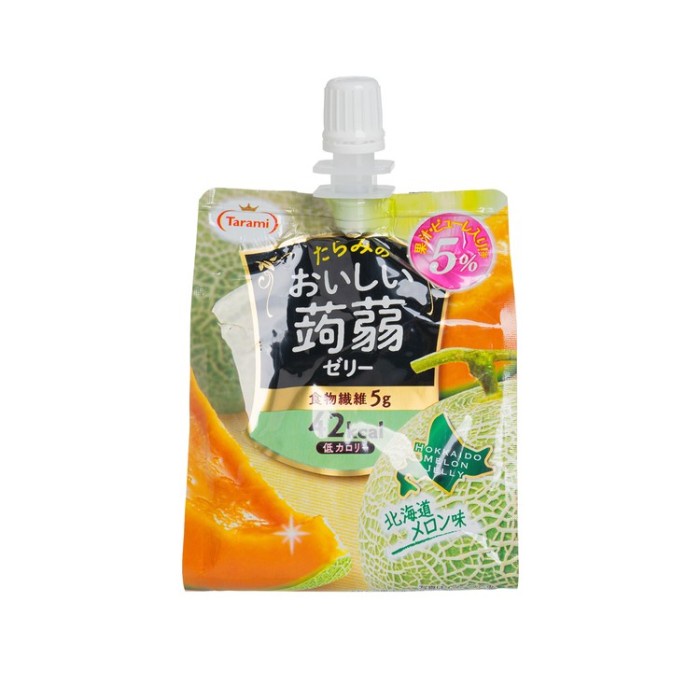 

Tarami Oishii Hokkaido Melon Konjac Jelly / Minuman Jeli Melon 150 Gr