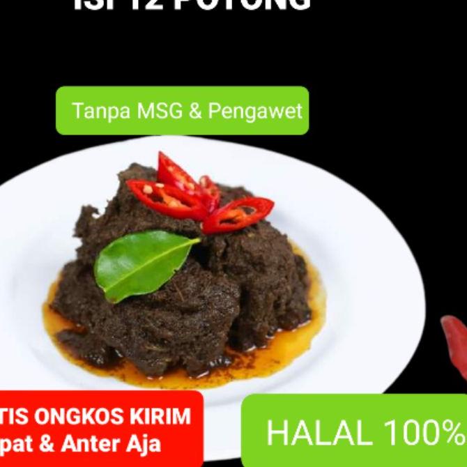 

SALE✅Rendang Uni Ima - Rendang Paru 600gr|RA5