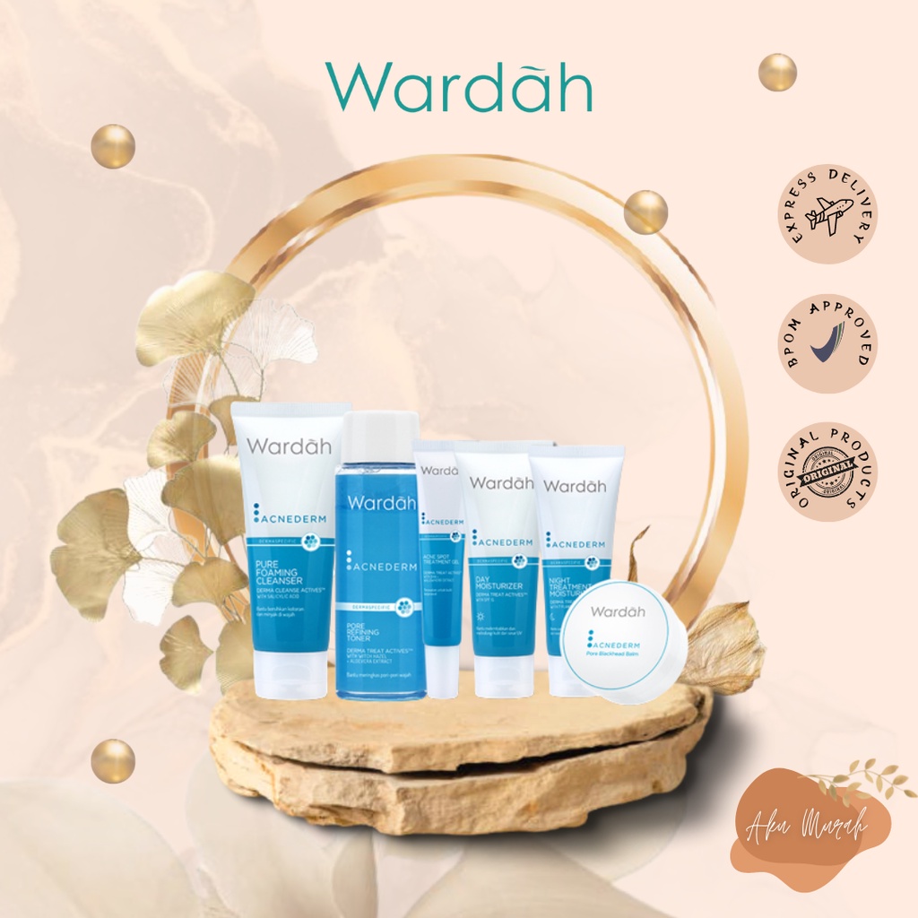 ✨ AKU MURAH ✨ WARDAH ACNEDERM SERIES / Wajah Berjerawat