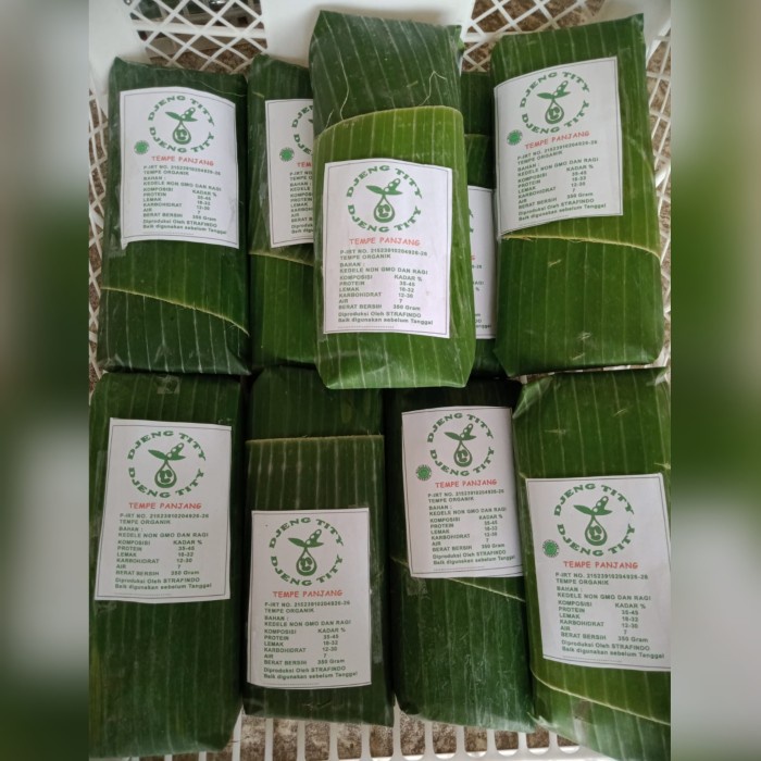 

TEMPE PANJANG ORGANIK NON GMO