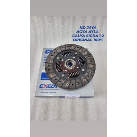 CLUTCH DISC EXEDY PLAT KOPLING AGYA AYLA 1.0 1.2 CALYA SIGRA TYD221U