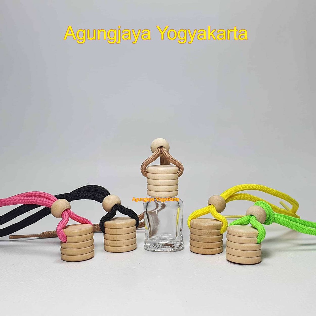 Botol Parfum Tali 4 ml Tabung / Botol Gantung / Botol Parfum Gantung / Botol Parfum Mobil / Botol Pa