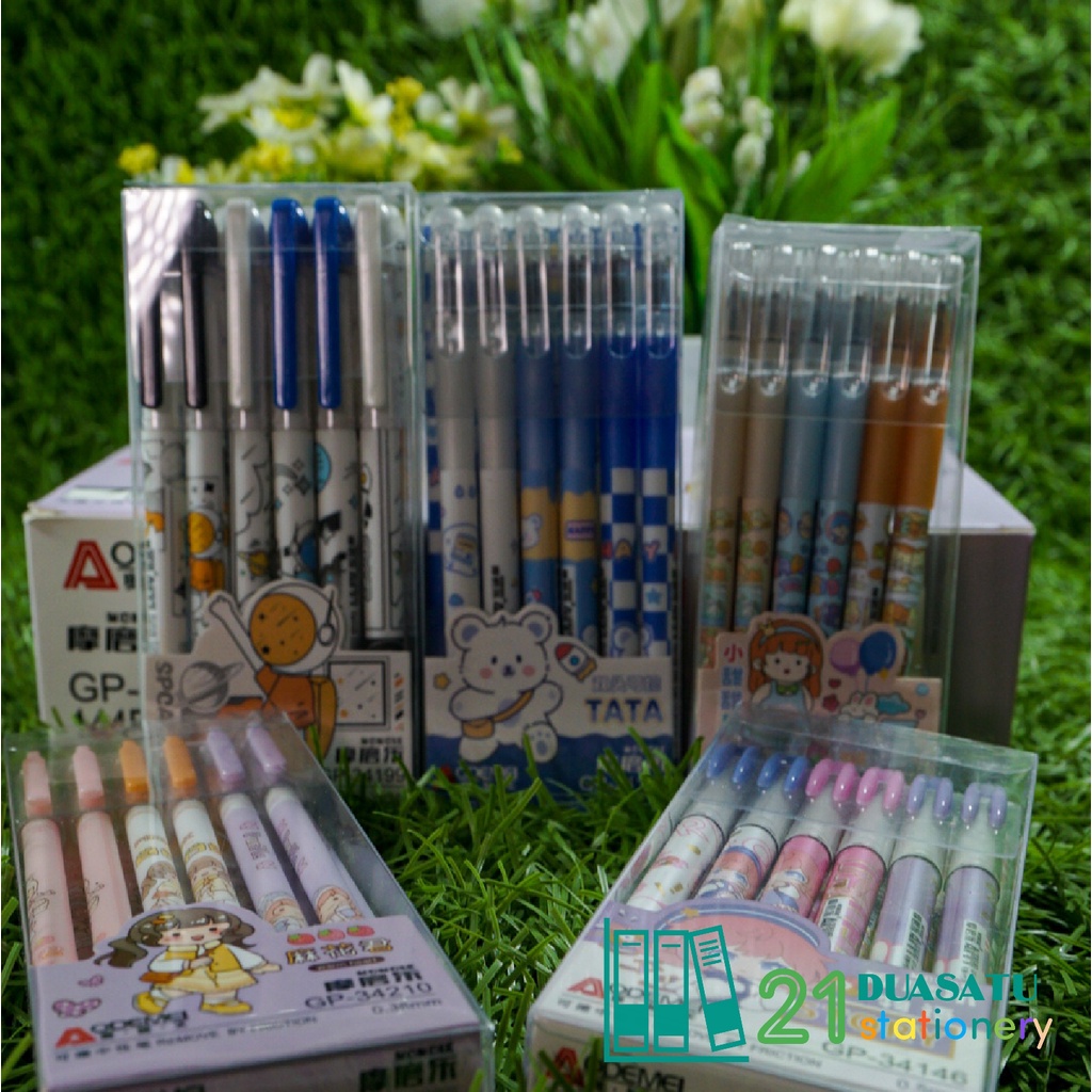 

Pulpen Bisa Dihapus Aodemei Karakter Lucu Unik ( 1 Lusin = 12 Pcs )
