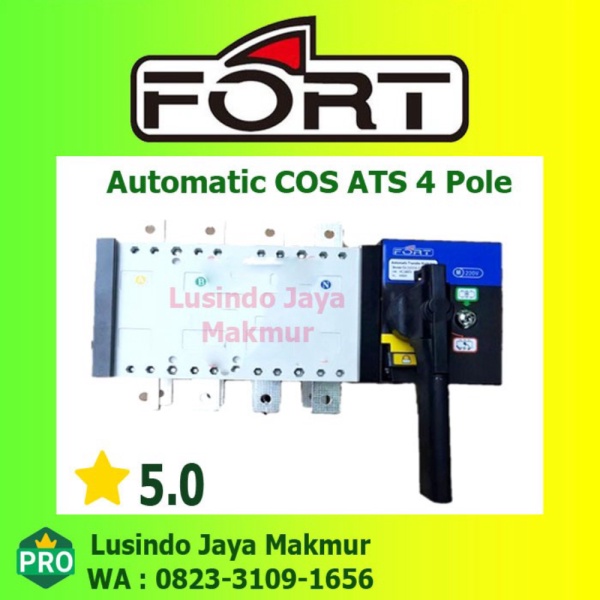 

Dijual parts PROMO Automatic COS 630 A Change Over Switch FORT ATS 4P 630A M Diskon