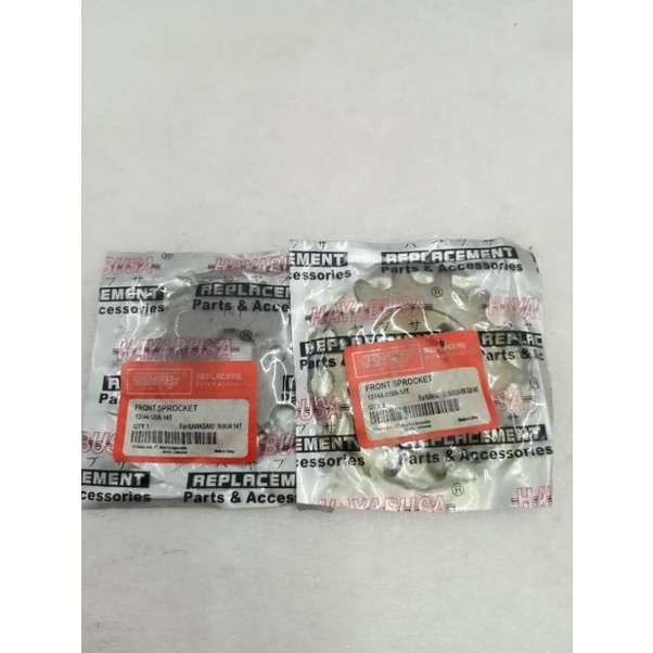 Gear Gir Depan Kawasaki Ninja RR 14T 520
